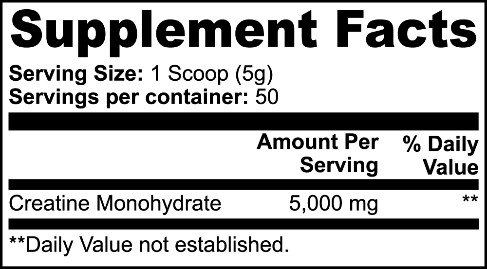 Creatine Monohydrate - Hydrava