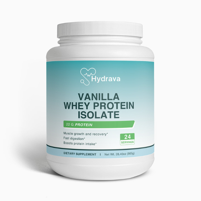 Advanced 100% Whey Protein Isolate (Vanilla) - Hydrava